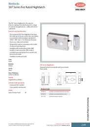 Download Brochure - HA Reed Locksmiths