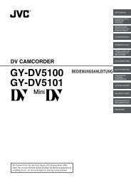 GY-DV5100 GY-DV5101 - info