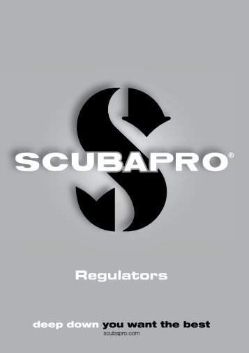 Regulators user manual - Scubapro