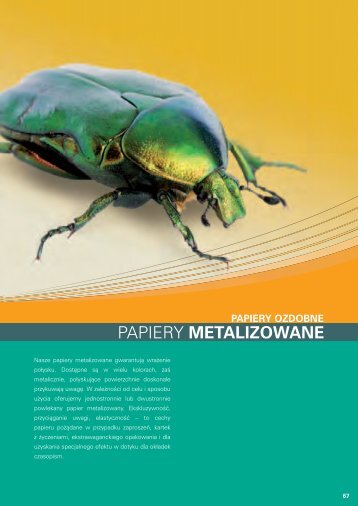 Papiery metalizowane (PDF 766 kB) - Europapier