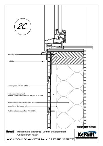 2c Onderdorpel kozijn - Heering