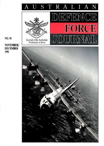 ISSUE 91 : Nov/Dec - 1991 - Australian Defence Force Journal