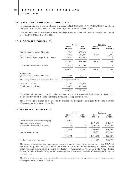 BERJAYA GROUP BERHAD - Berjaya Corporation Berhad