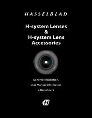 H-system Lenses & H-system Lens Accessories - Hasselblad