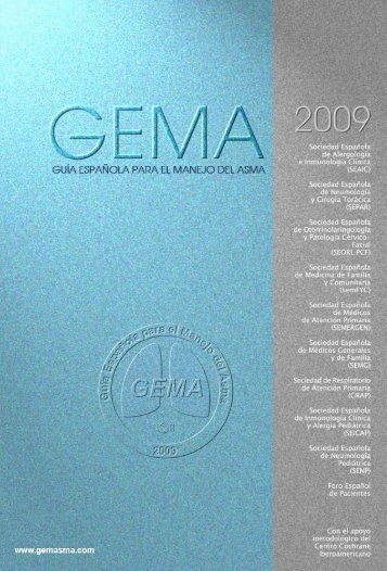 Gema 2009. GuÃ­a espaÃ±ola para el manejo del asma