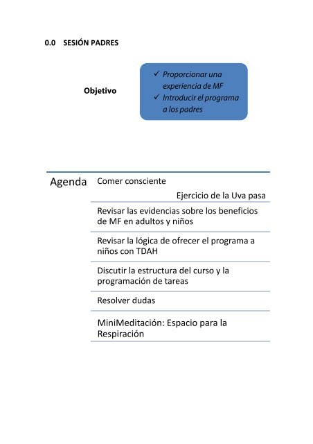 Agenda