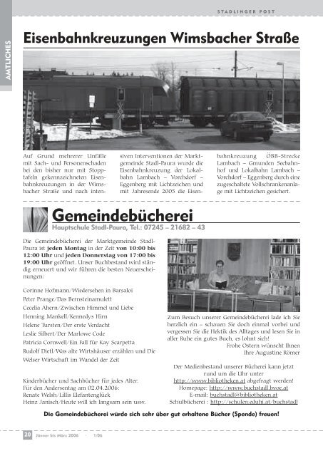 Datei herunterladen - .PDF - Stadl-Paura