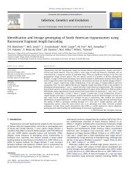 Identification and lineage genotyping of South American ...