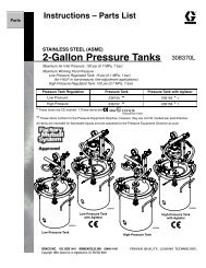 2 Gallon Pressure Tanks