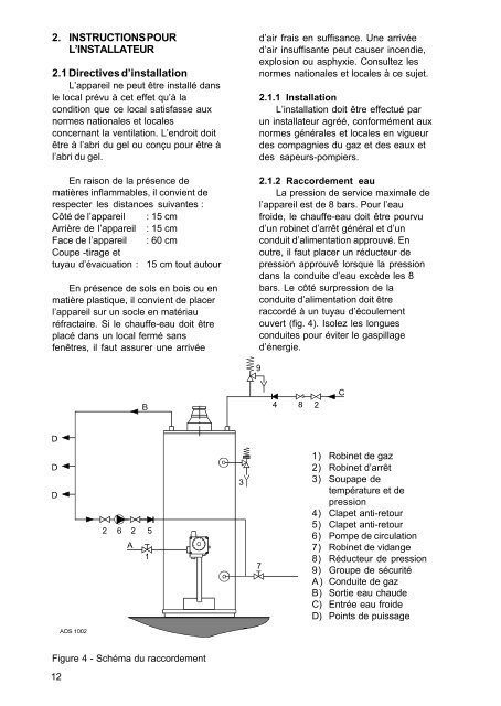 EQ 280 & 380, boiler met terugslagbeveiliging - AO Smith ...