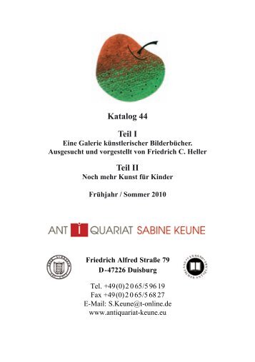 PDF-Datei - Antiquariat Sabine Keune