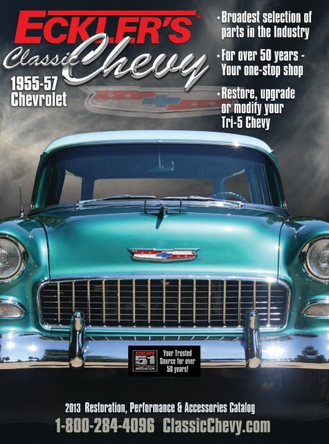 Complete Classic Chevy Catalog - Eckler's Classic Chevy