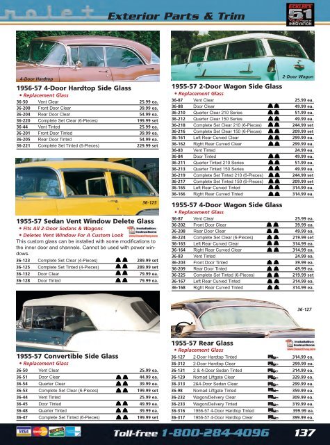 Complete Classic Chevy Catalog - Eckler's Classic Chevy