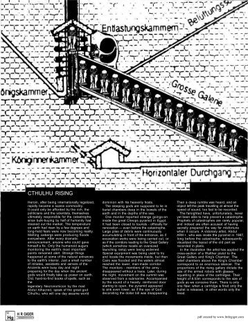 Cthulhu Rising - the little HR Giger Page