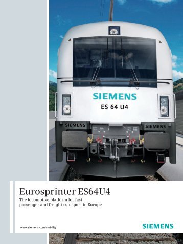 Eurosprinter ES64U4 - Siemens Mobility
