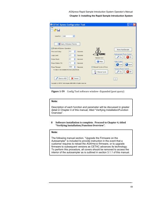 ASXpress Operator's Manual - CETAC Technologies