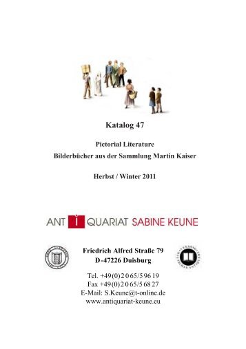 Katalog 47 - Antiquariat Sabine Keune