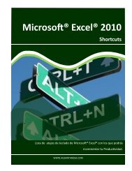 Microsoft® Excel® 2010