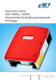SMC 6000A Installationsanleitung - Die Lichtschmiede