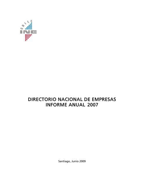 Directorio Nacional de Empresas Informe Anual ... - INE O'HIGGINS
