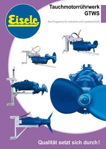 TauchmotorrÃ¼hrwerke-Prospekt - Franz Eisele u. SÃ¶hne GmbH u ...