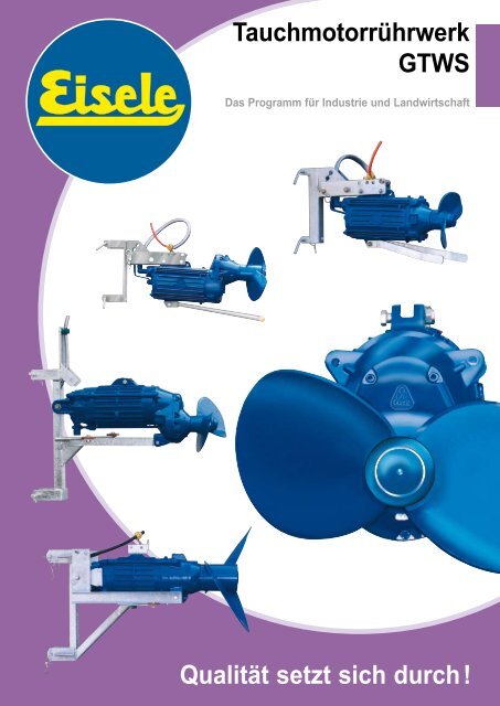 TauchmotorrÃ¼hrwerke-Prospekt - Franz Eisele u. SÃ¶hne GmbH u ...