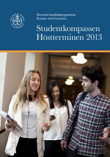 Studentkompass BScBE.pdf - Handelshögskolan i Stockholm