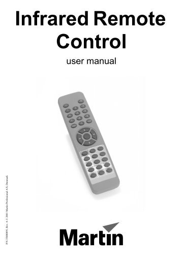 MiniMAC Maestro IRremote user manual