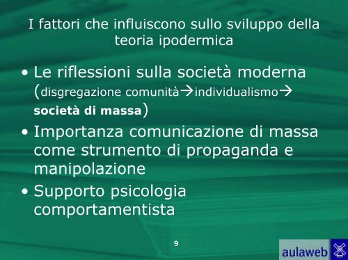 3. La comunicazione di massa