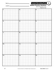 Lesson 05 Solutions