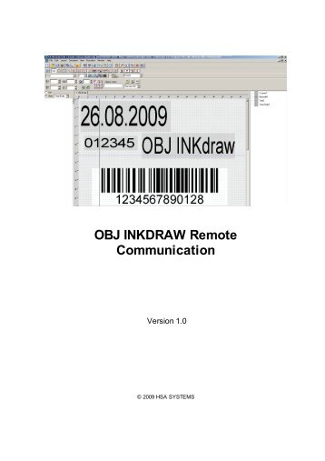 OBJ INKDRAW Remote Communication - hsausa