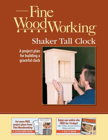 Shaker Tall Clock.pdf - Fine Woodworking