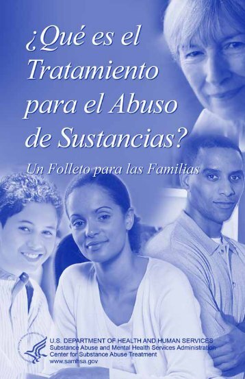 Â¿QuÃ© es el Tratamiento para el Abuso de Sustancias? Un Folleto ...
