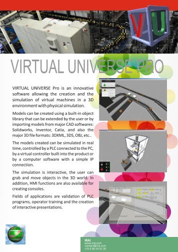 VIRTUAL UNIVERSE Pro English.cdr - SUM teknik AB