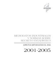 microdatos industriales y normas sobre secreto estadístico - Instituto ...