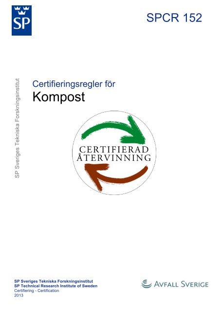 Certifieringsregler, SPCR 152 (pdf)