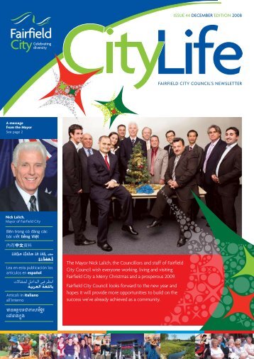 The Mayor Nick Lalich, the Councillors and staff ... - NSW Government