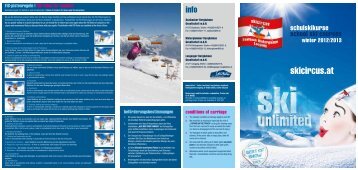 DOWNLOAD Schulskikurs Folder - Saalbach