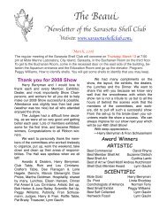 03 shell club newsletter - Sarasota Shell Club