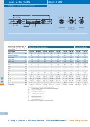 Series 0.700.1 Cross Cardan Shafts 0.700