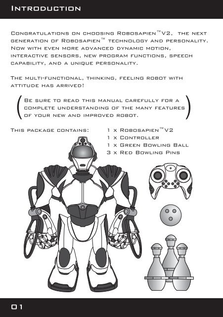 Robosapien?V2 manually - WowWee