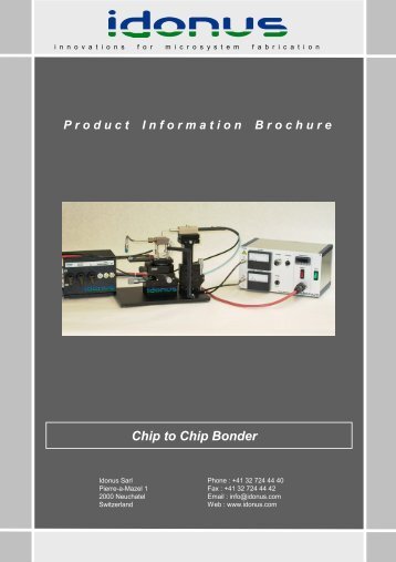 Chip to Chip Bonder - CMI