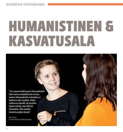 HAKIJAN OPAS - Humanistinen ammattikorkeakoulu