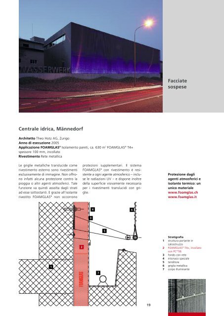 Sistemi d'isolamento per facciate - foamglas