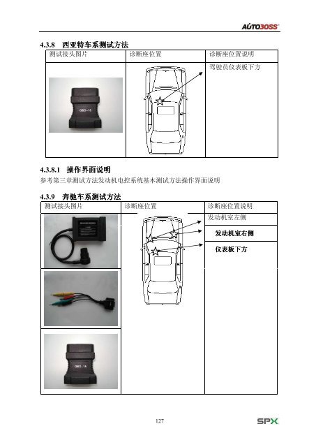 车博仕V30彩屏诊断仪使用说明书 - 车博仕解码器|汽车解码器