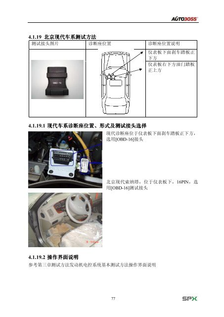 车博仕V30彩屏诊断仪使用说明书 - 车博仕解码器|汽车解码器