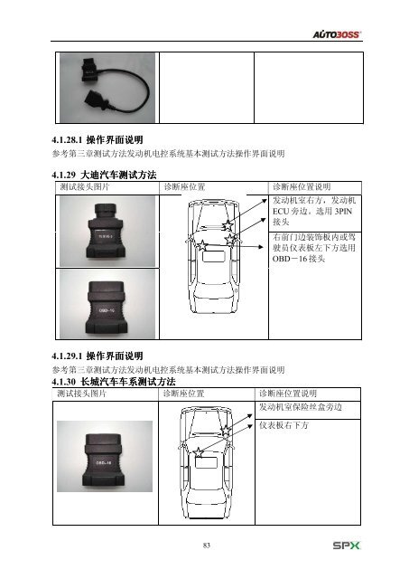 车博仕V30彩屏诊断仪使用说明书 - 车博仕解码器|汽车解码器