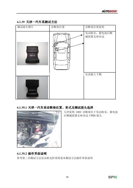 车博仕V30彩屏诊断仪使用说明书 - 车博仕解码器|汽车解码器