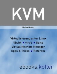 Die ersten 25 Seiten (mit Inhaltsverzeichnis) - Michael Kofler