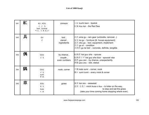 [eBook] 1000 kanjis - japanese dictionary